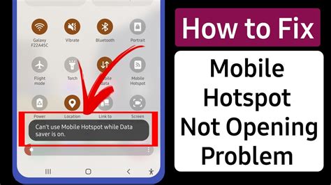 Heres how to turn on (and off) the mobile hotspot on Android devices Open the Settings app on your device. . How to use mobile hotspot while data saver is on